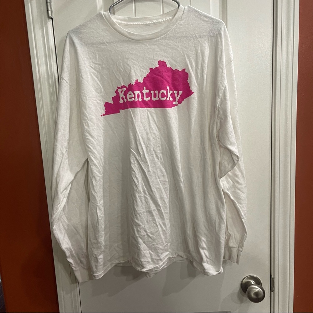 Pink Long Sleeved Kentucky Shirt